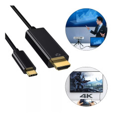 CABO USB C M X HDMI M 1,8M 4K